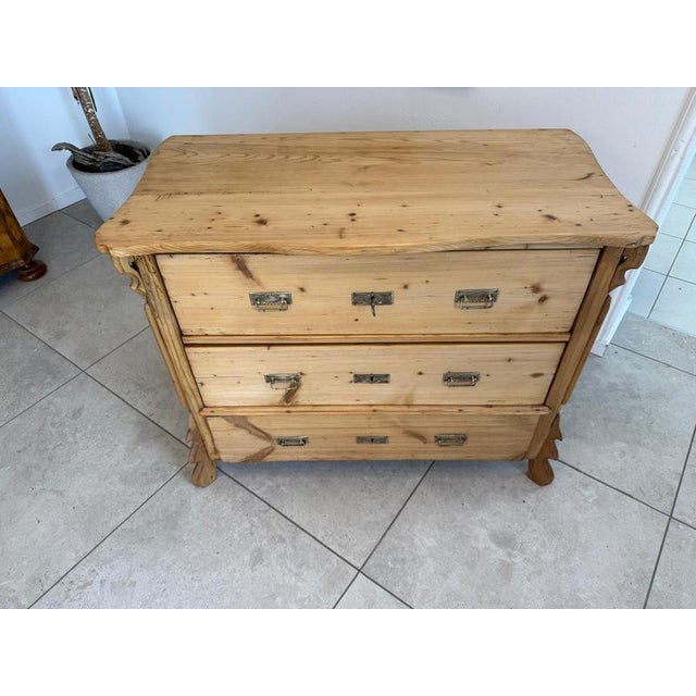 Gründerzeit Louis Phillipe Chest of 3 ​​Drawers For Sale - Image 10 of 11