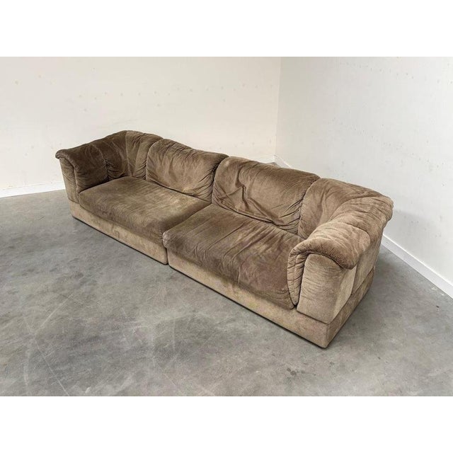 Textile Vintage Sofa from Rolf Benz, 1970s For Sale - Image 7 of 12