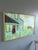 Mid-Century Modern 'Waiting at the Door' Swedish Expressive Street Scene Landscape Oil Painting, Framed For Sale - Image 4 of 11