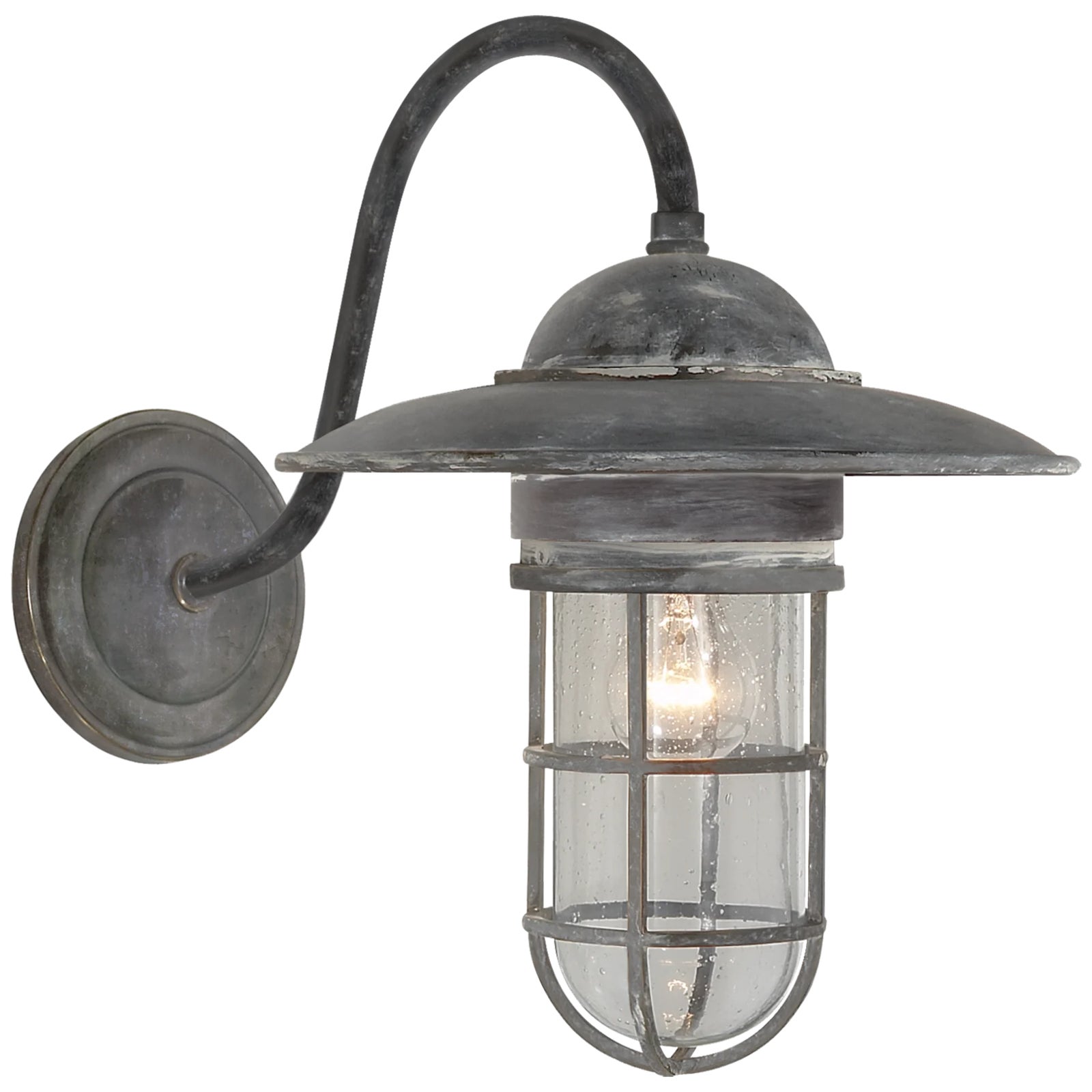 Circa Lighting Marine Sconce in Zinc Chairish