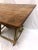 Antique French Hand Crafted Trestle Table For Sale - Image 9 of 13