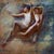 Intima I by Tenaya Sims | Oil on Artefex panel Two figures in a fluid, intertwined pose. For Sale