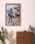 "City Master" is an evocative Oil painting that captures a scene of an artist at work in a bustling city square. The...