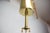 Mid-Century Modern Pendant Lamp in Opaline Milk Glass and Bra, 1970s For Sale - Image 6 of 10