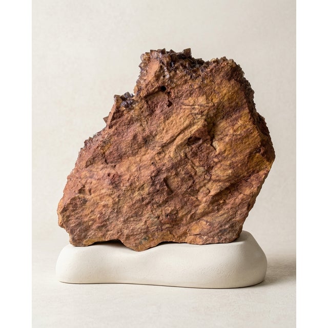 Contemporary Massive Red Rutilated Quartz Specimen by Stillmantle For Sale - Image 3 of 3