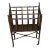 Vintage Traditional Canterbury Magazine Rack For Sale