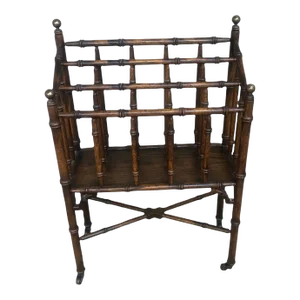 Vintage Traditional Canterbury Magazine Rack