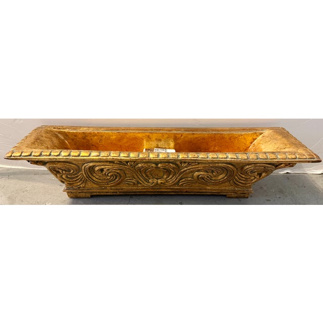 Sculpture Materials Late 20th Century Gilded Wall/Table Lamp by Berman For Sale - Image 7 of 9