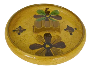 Italian Provenzale Ceramic Ashtray by Aldo Londi for Rosenthal Netter by Bitossi