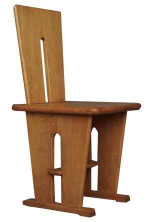 Modernist Side Chair by Bas van Pelt for Ems Overschie, 1930s