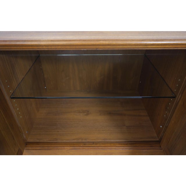 Mid 20th Century Walnut Custom Made Chippendale Cabinet For Sale In Philadelphia - Image 6 of 18