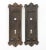 Black 1990s Lockwood Renaissance Cast Iron Passage Orleans Door Set For Sale - Image 8 of 8
