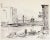 1960s 1960s Industrial Harbor Drawing For Sale - Image 5 of 5