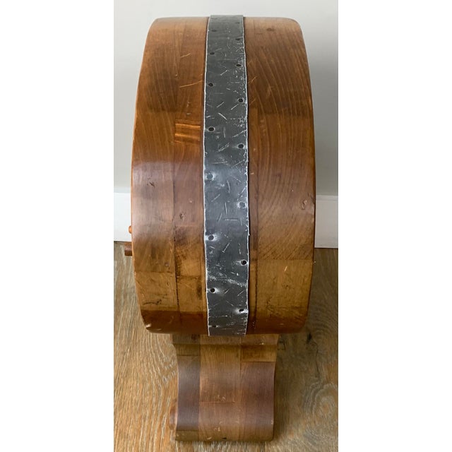 Wood Vintage Wooden Tabletop Wine Rack For Sale - Image 7 of 7