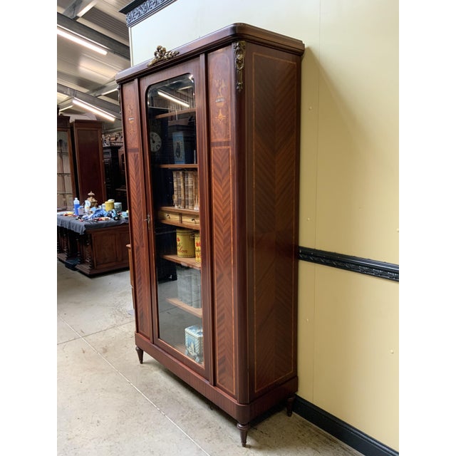 Antique Bookcase, 1890s For Sale - Image 4 of 13