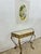 Vintage Marble Top Console For Sale - Image 9 of 9