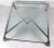 1970s Vintage Modern Chrome and Glass Coffee Table For Sale - Image 5 of 6