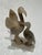 1990s 20th-Century Modernist Carved Banded Onyx Avian Sculpture, Dated 1993 For Sale - Image 5 of 10