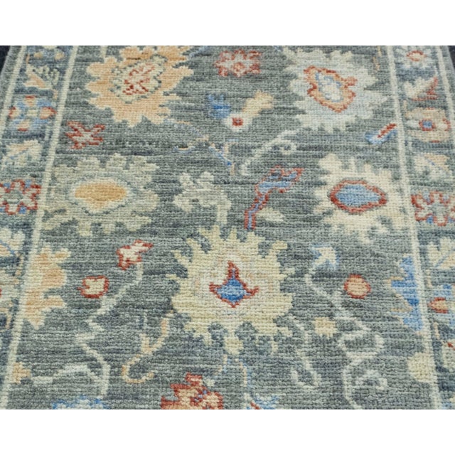 Early 21st Century Turkish Oushak Rug 2' x 3'1" #17017 For Sale - Image 5 of 8