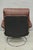 Vintage Ekornes Stressless Brown Leather Reclining Swivel Lounge Chair & Ottoman For Sale - Image 17 of 18