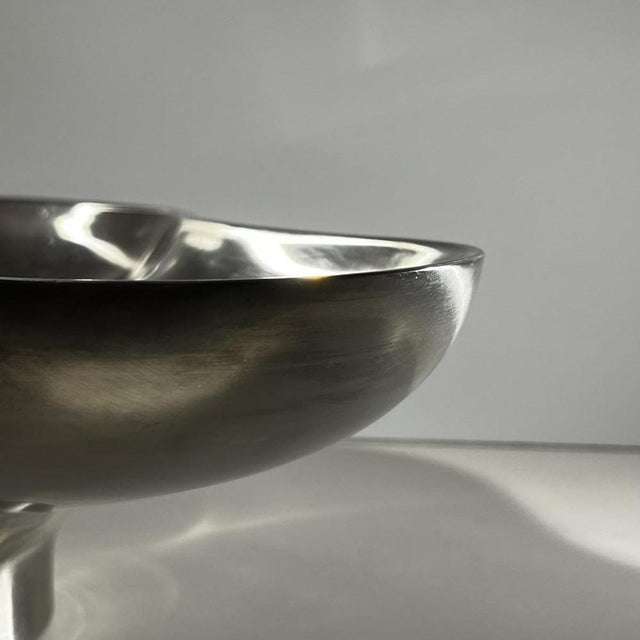 Tripartite Dish in Stainless Steel by Karim Rashid for Georg Jensen, Denmark, 1970s For Sale - Image 4 of 14