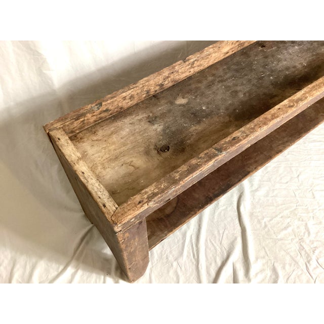 Late 19th Century Late 19th Century American Primitive Bucket Bench For Sale - Image 5 of 9