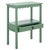 Mint Heaven Scalloped Low Drawer Accent Table in Sage Green For Sale - Image 8 of 10