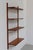 1960s Vintage Danish Wall-Mounted Teak Shelving System, 1960s For Sale - Image 5 of 18