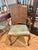 1964 French Style Louis XV Armchair With Caned Back and Thibaut “Coral Gables” Upholstered Seat For Sale - Image 10 of 14