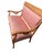 19th Century Neoclassical Empire Revival Rolled Crest Settee in Mauve Silk For Sale - Image 12 of 18