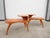 Mid Century Heywood Wakefield Tier Step Side Table Pair For Sale - Image 10 of 15