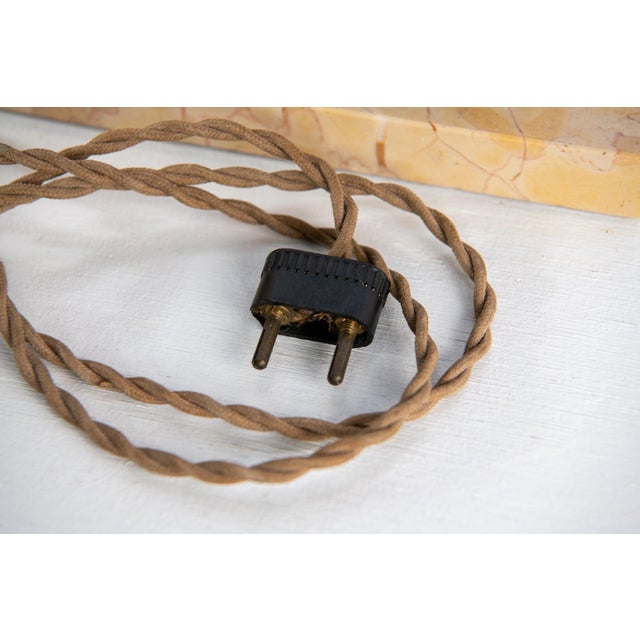 French Art Deco Lamp with Rose Gold Globe Shade and Birds on Marble Base | Odeon Lampshade Let timelessness grace your...