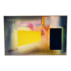 Richard Saba " Spring Expectation " Acrylic on Canvas Painting