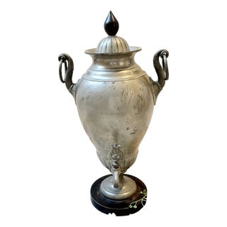 Art Nouveau Samowar in Metal, 1890s For Sale