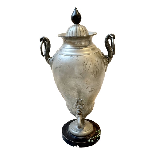 Art Nouveau Samowar in Metal, 1890s For Sale