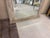 Large 19th Century Antique French Painted Carved Wood Mirror For Sale - Image 3 of 7