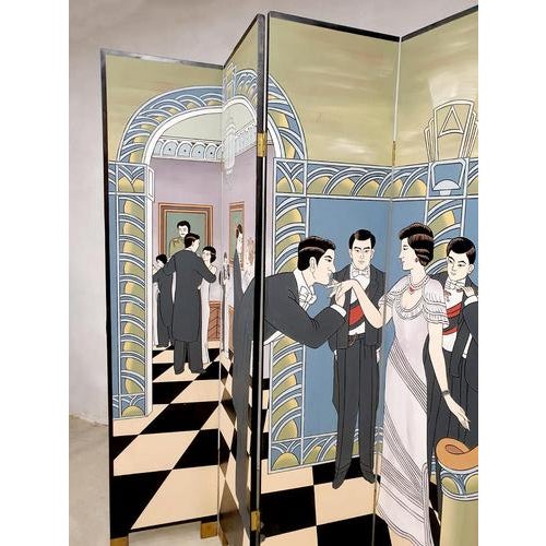 Vintage Room Divider Ballroom For Sale - Image 4 of 4