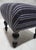 Custom Stripped Brentwood Footstool by Rooms & Gardens For Sale In Los Angeles - Image 6 of 12