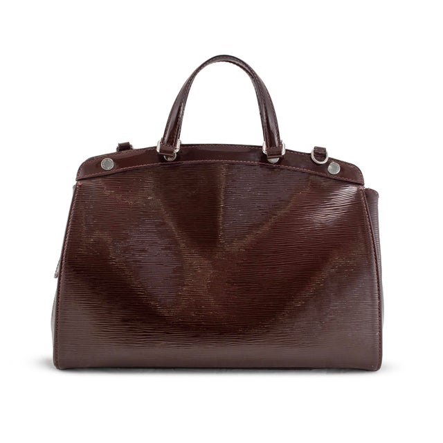 Louis Vuitton Louis Vuitton Prune Electric Epi Leather Brea MM Shoulder Top Handle Bag For Sale - Image 4 of 11