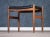 Danish Rosewood Stool with Black Leather Seat, 1960s For Sale - Image 4 of 9
