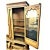 Drexel Drexel Esperanto by Jim Peed - Pecan Wood China Cabinet - Made in 1964 - 52" W X 16" D X 78" H For Sale - Image 4 of 6