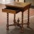 Brown 19th Century French Louis XIII Walnut Envelope Card Table With Drawer For Sale - Image 8 of 11