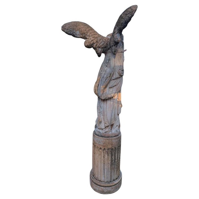 Tuscan Artist, Nike of Samothrace, Late 19th-20th Century, Terracotta For Sale - Image 11 of 15