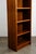 1960s 1960s Mid Century Danish Modern Bookshelf Tall Teak Wood Shelving 6 Shelf Compact 22" For Sale - Image 5 of 12