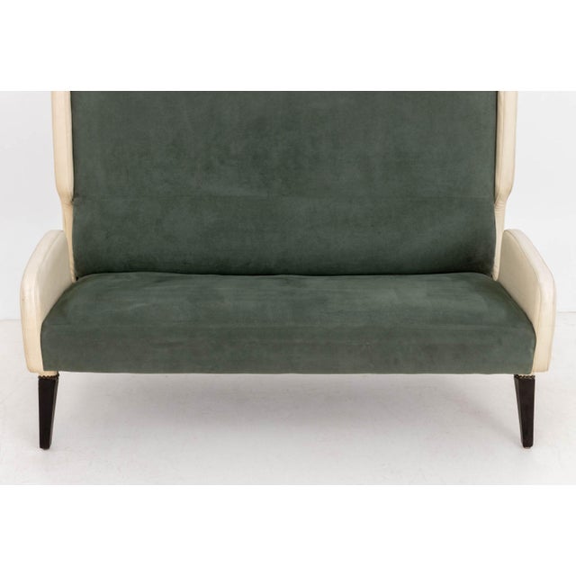 Mid-Century Modern Gio Ponti for Hotel Parco Dei Principi Two-Seat Sofa For Sale - Image 3 of 8