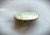 Art Deco Geometric Hand-Painted Limoges Porcelain Blue, Green, Gold Oval Brooch Pin, C. 1920 For Sale - Image 4 of 8