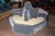 Dark Grey Velvet Bourne, Round Sofa For Sale - Image 12 of 12
