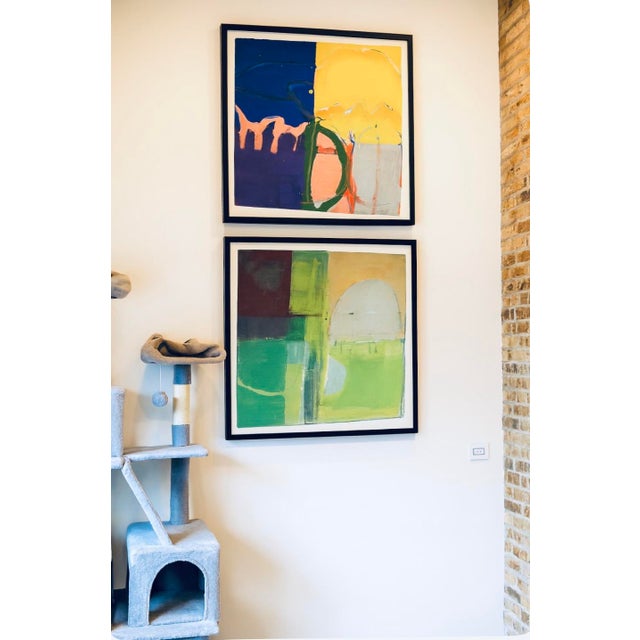 Wood Abstract Mixed Media by Artist Jeffrey Jonczyk, 33.5” X 33.5” Square For Sale - Image 7 of 7