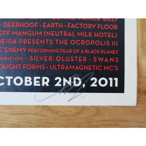 Shepard Fairey (Obey), All Tomorrow's Parties, 2011, Signed Silkscreen For Sale - Image 4 of 9