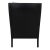 Black Leather Wingchair by Børge Mogensen for Fredericia For Sale - Image 3 of 9